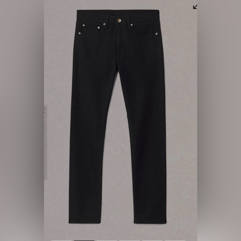Rag & Bone Jeans Womens 25 Black Coal Classic Skinny Stretch Mid-Rise